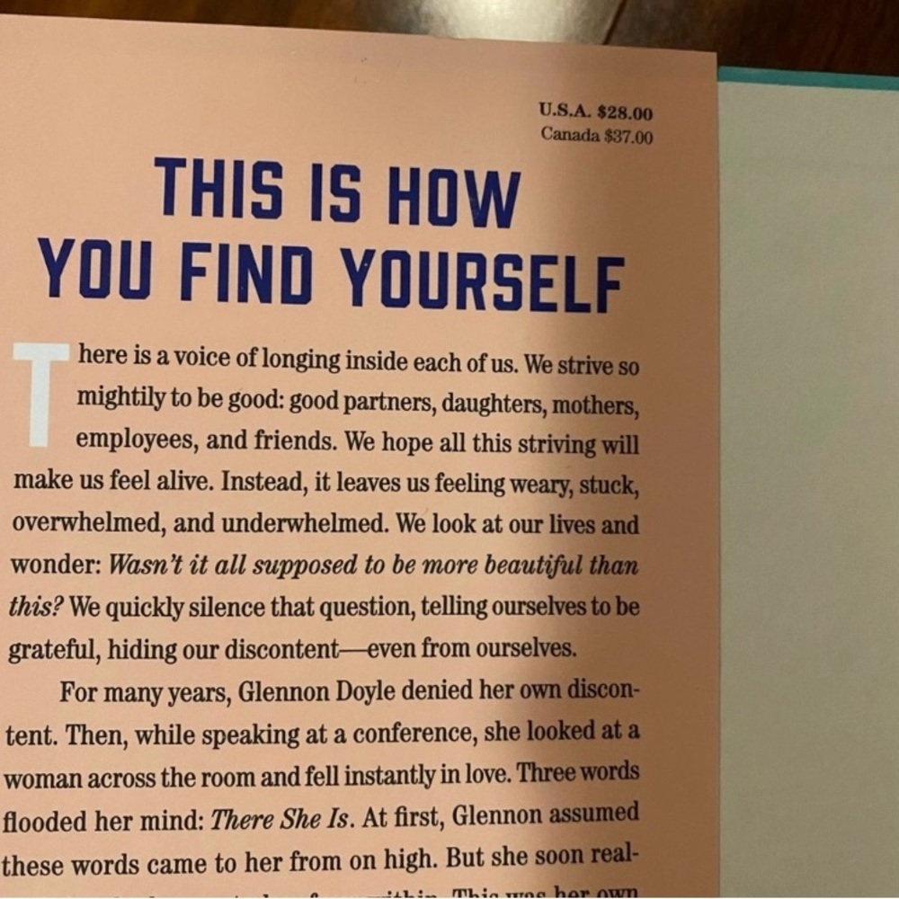 Untamed by Glennon Doyle Self Help Hardcover Book - Picture 3 of 6